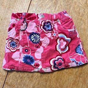 The Children's Place Vibrant Pink Floral Skirt
